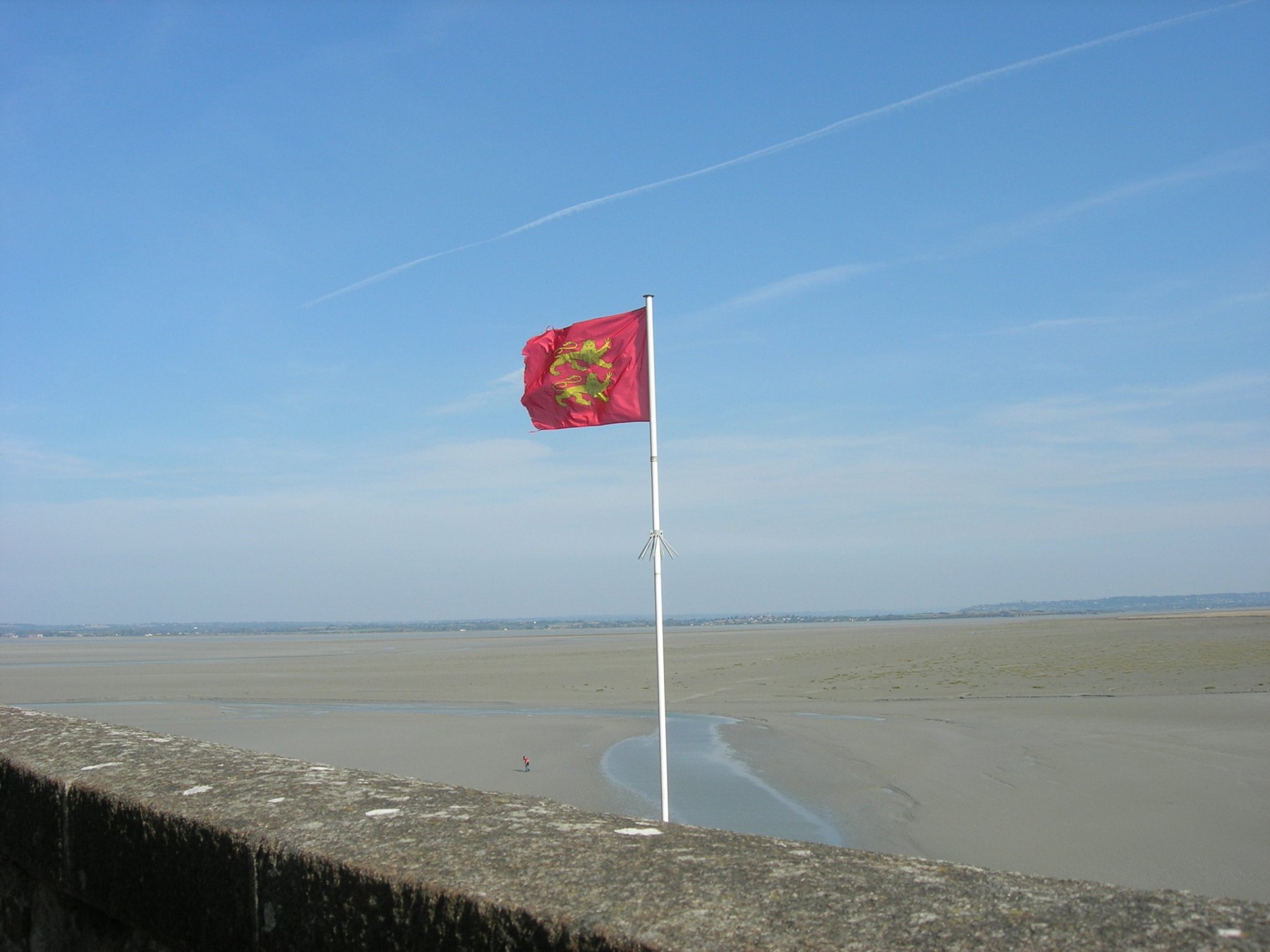 Fonds d'cran Voyages : Europe France > Normandie Vue du Mont St Michel