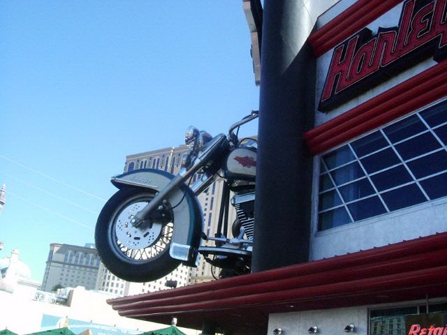 Fonds d'cran Voyages : Amrique du nord Etats-Unis Harley Davidson (r) Caf Las Vegas