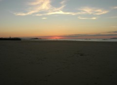 Wallpapers Nature Coucher de soleil sur St Malo