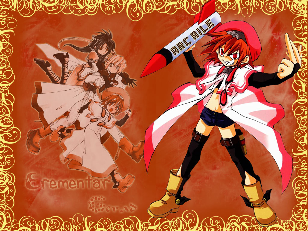 Wallpapers Manga Erementar Gerad Arcaille Cisqua