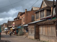 Fonds d'cran Voyages : Afrique Village vers Fianarantsoa