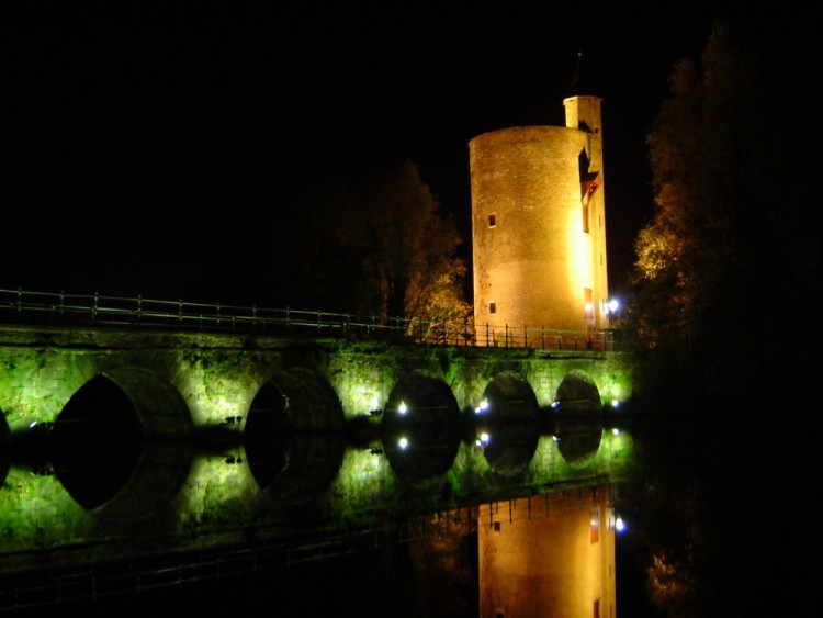 Fonds d'cran Voyages : Europe Belgique Bruges by night