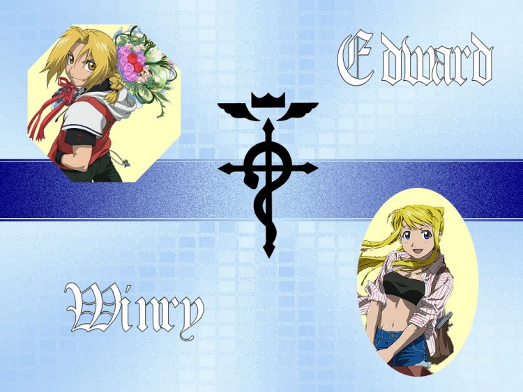 Wallpapers Manga Full Metal Alchemist Ed + Winry