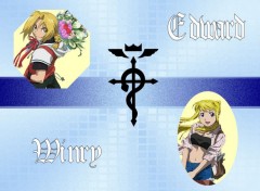 Fonds d'cran Manga Ed + Winry