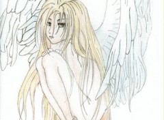 Wallpapers Art - Pencil ange de julie.C