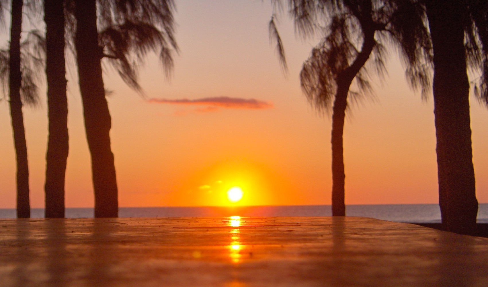 Fonds d'cran Nature Couchers et levers de Soleil Coucher de soleil  Saint Leu