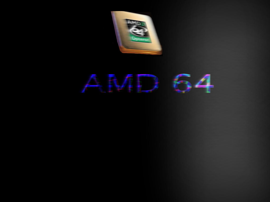 Fonds d'cran Informatique Amd AMD 64