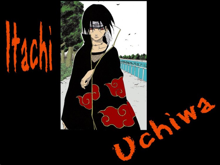 Fonds d'cran Manga Naruto Itachi uchiwa