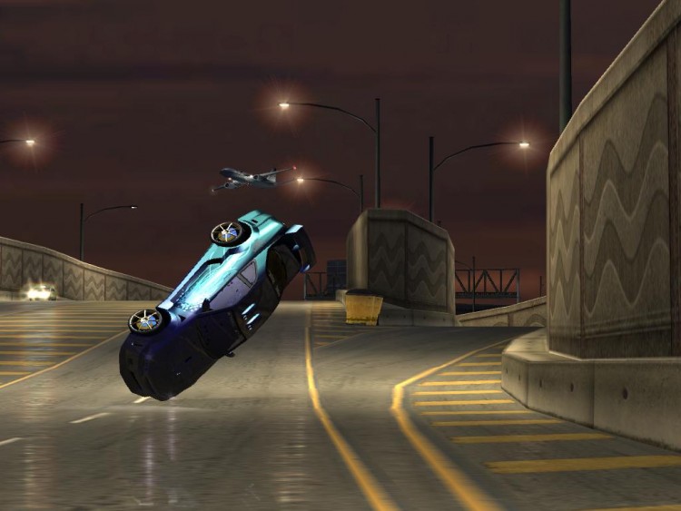 Wallpapers Video Games Need For Speed Underground 2 SkyLine in The Air