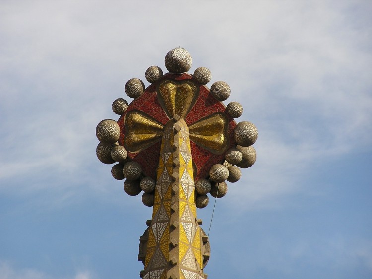 Fonds d'cran Voyages : Europe Espagne Flche de la cathdrale a Gaudi