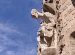 Fonds d'cran Voyages : Europe Dtail d'une flche de la cathdrale a Gaudi