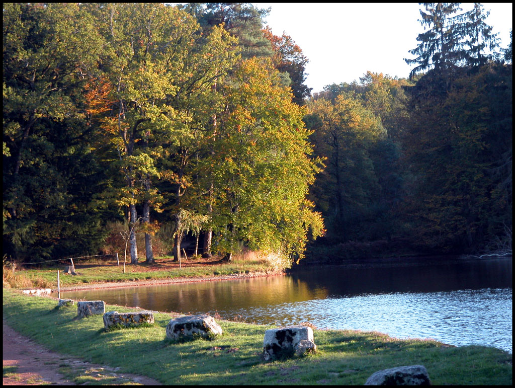 Fonds d'cran Nature Lacs - Etangs Etang au couchant