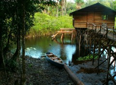 Wallpapers Nature La cabane du pecheur