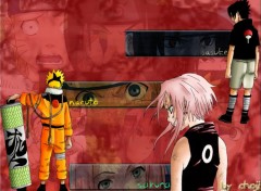 Wallpapers Manga sasuke naruto et sakura