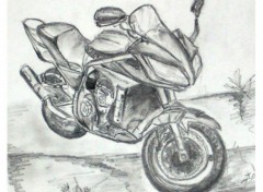 Wallpapers Art - Pencil Moto