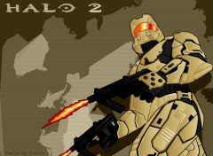 Wallpapers Video Games Halo 2D