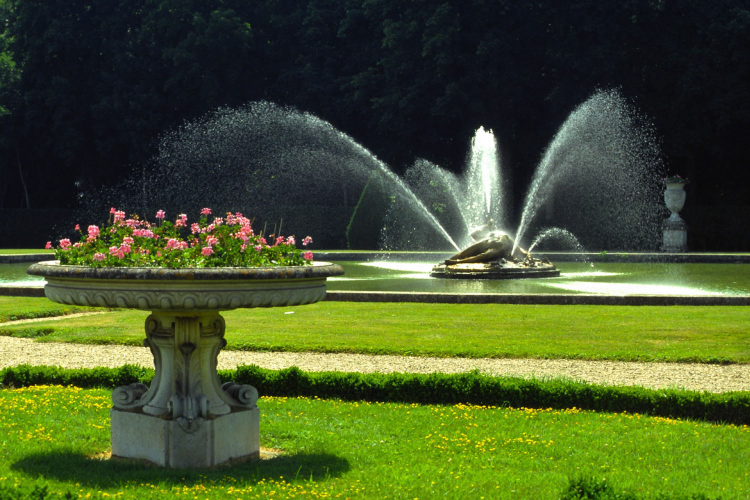 Fonds d'cran Constructions et architecture Fontaines - Jets d'eau Vaux Le Vicomte