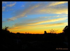 Fonds d'cran Nature Le soir  la campagne