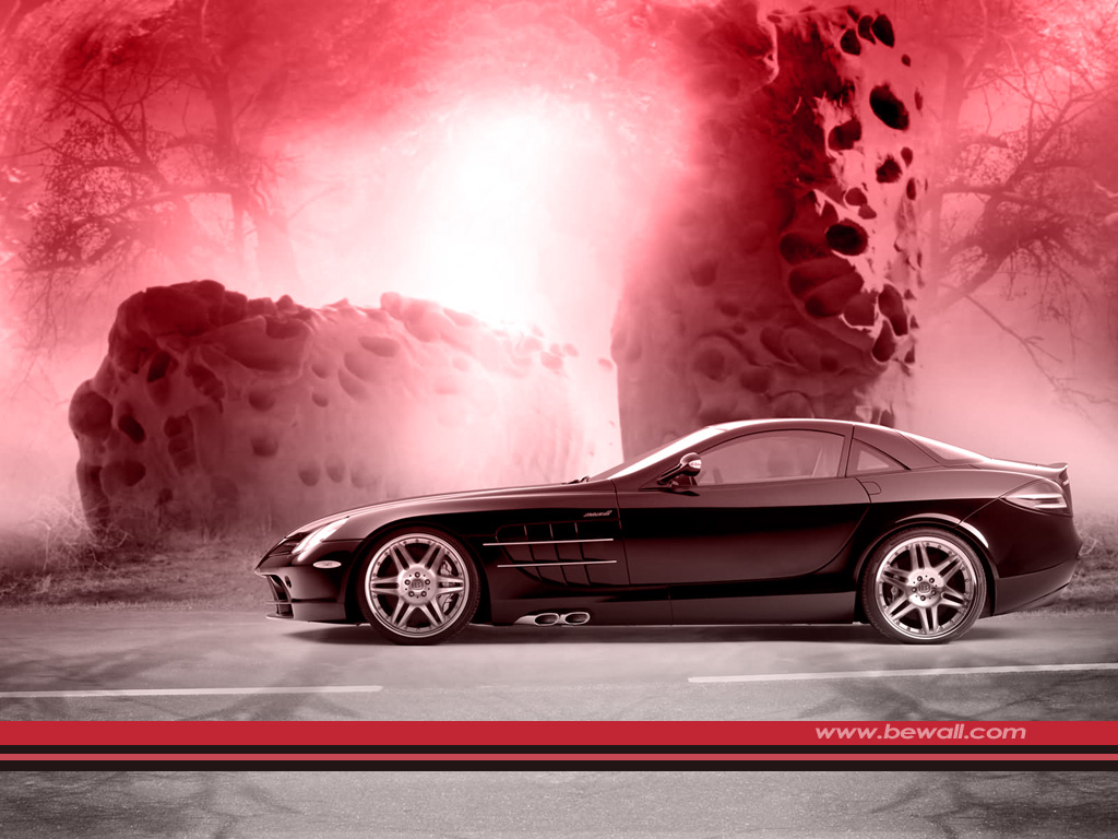 Wallpapers Cars Mercedes Mercedes-Benz Brabus SLR McLaren wallpaper