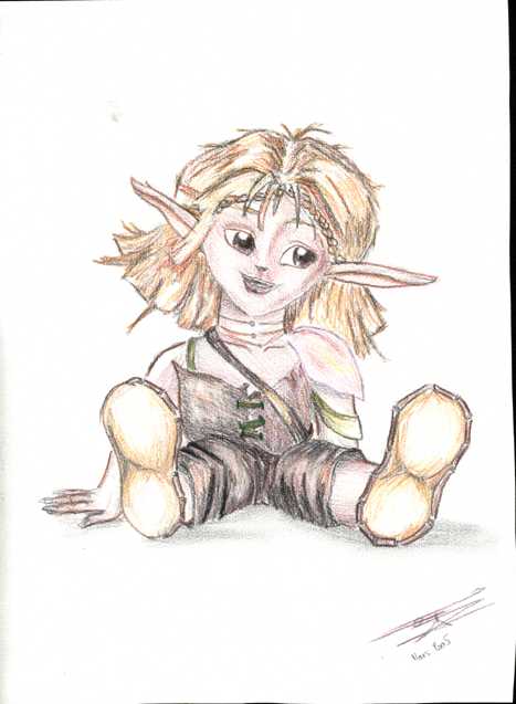 Wallpapers Art - Pencil Fantasy - Elfs Petit Arthur ...