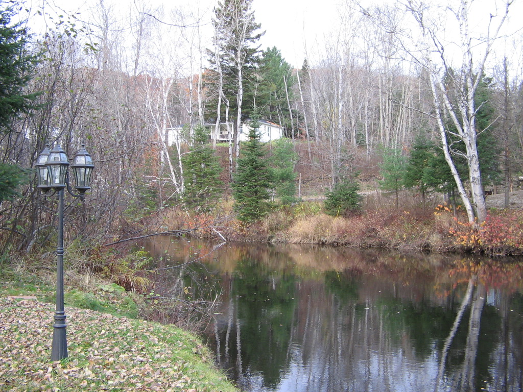 Wallpapers Nature Rivers - Torrents Petit domaine prs de la rivire Shawinigan