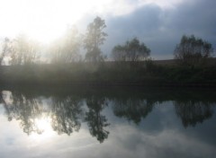 Fonds d'cran Nature Soleil sur canal