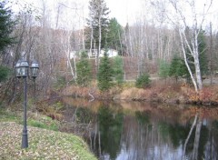 Fonds d'cran Nature Petit domaine prs de la rivire Shawinigan