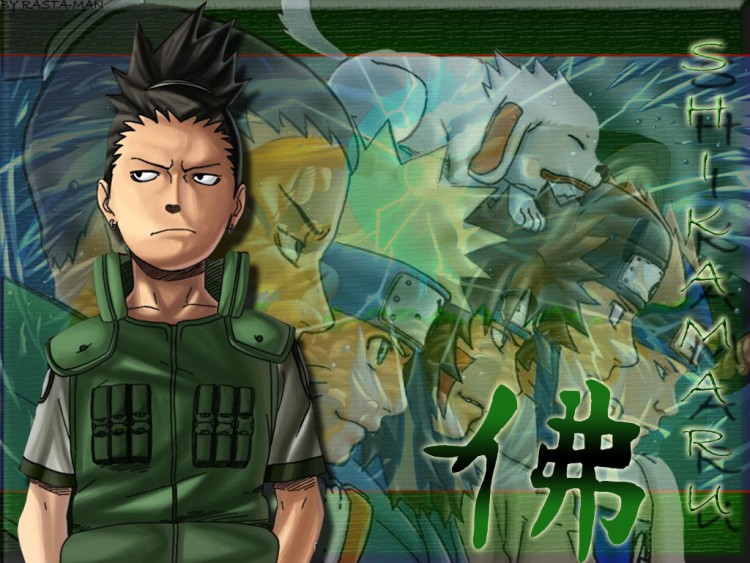 Fonds d'cran Manga Naruto team shikamaru