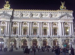 Fonds d'cran Voyages : Europe Paris, l'Opra Garnier by night...