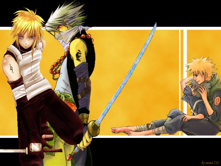 Wallpapers Manga Naruto le matre et l'lve