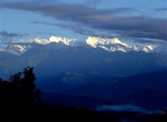 Fonds d'cran Nature Sunrise over Chamlang, Nepal