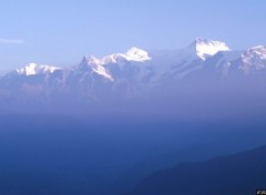 Fonds d'cran Nature Sunrise over Annapurna II, Nepal