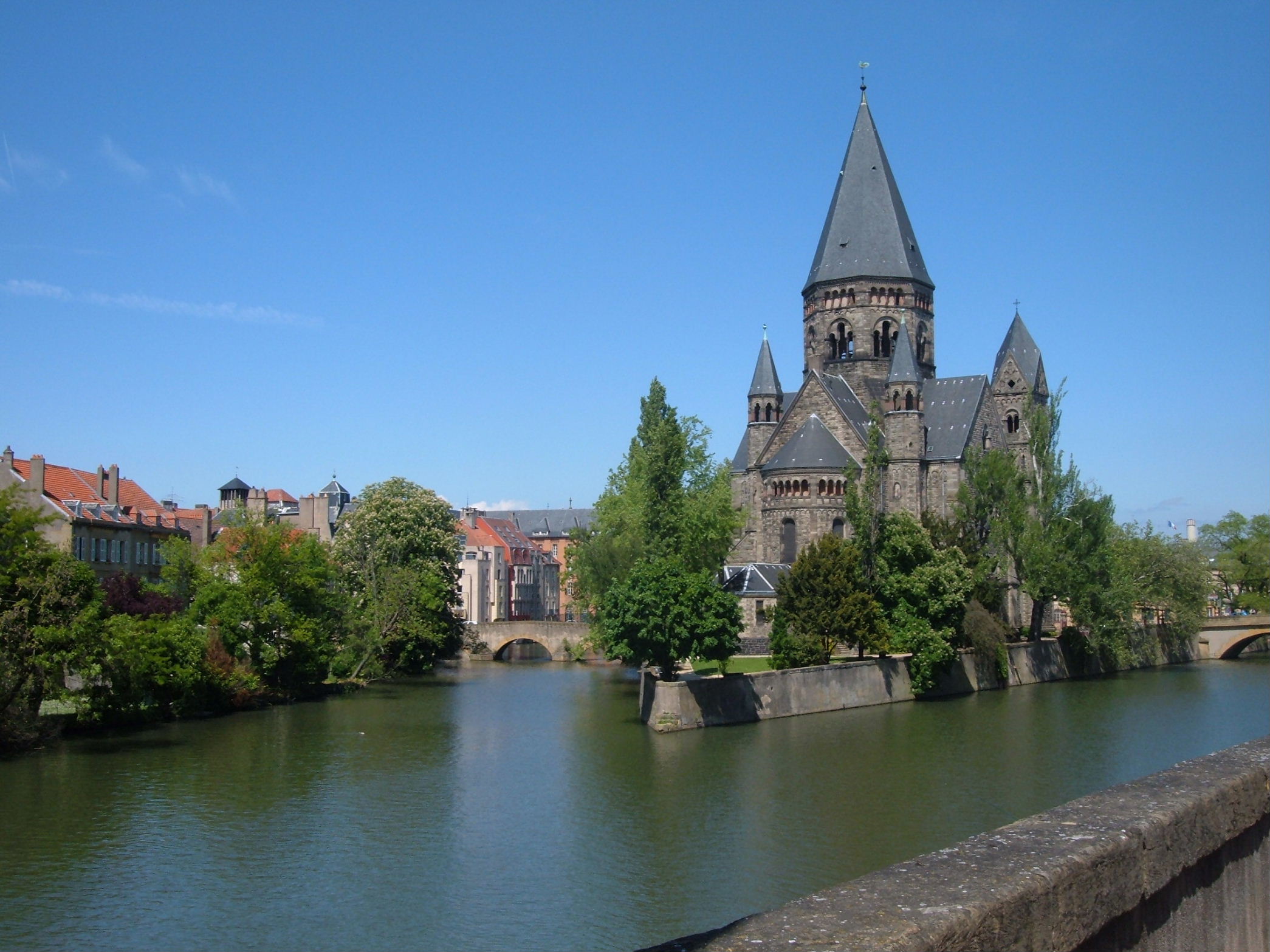 Wallpapers Constructions and architecture Religious Buildings METZ le temple neuf