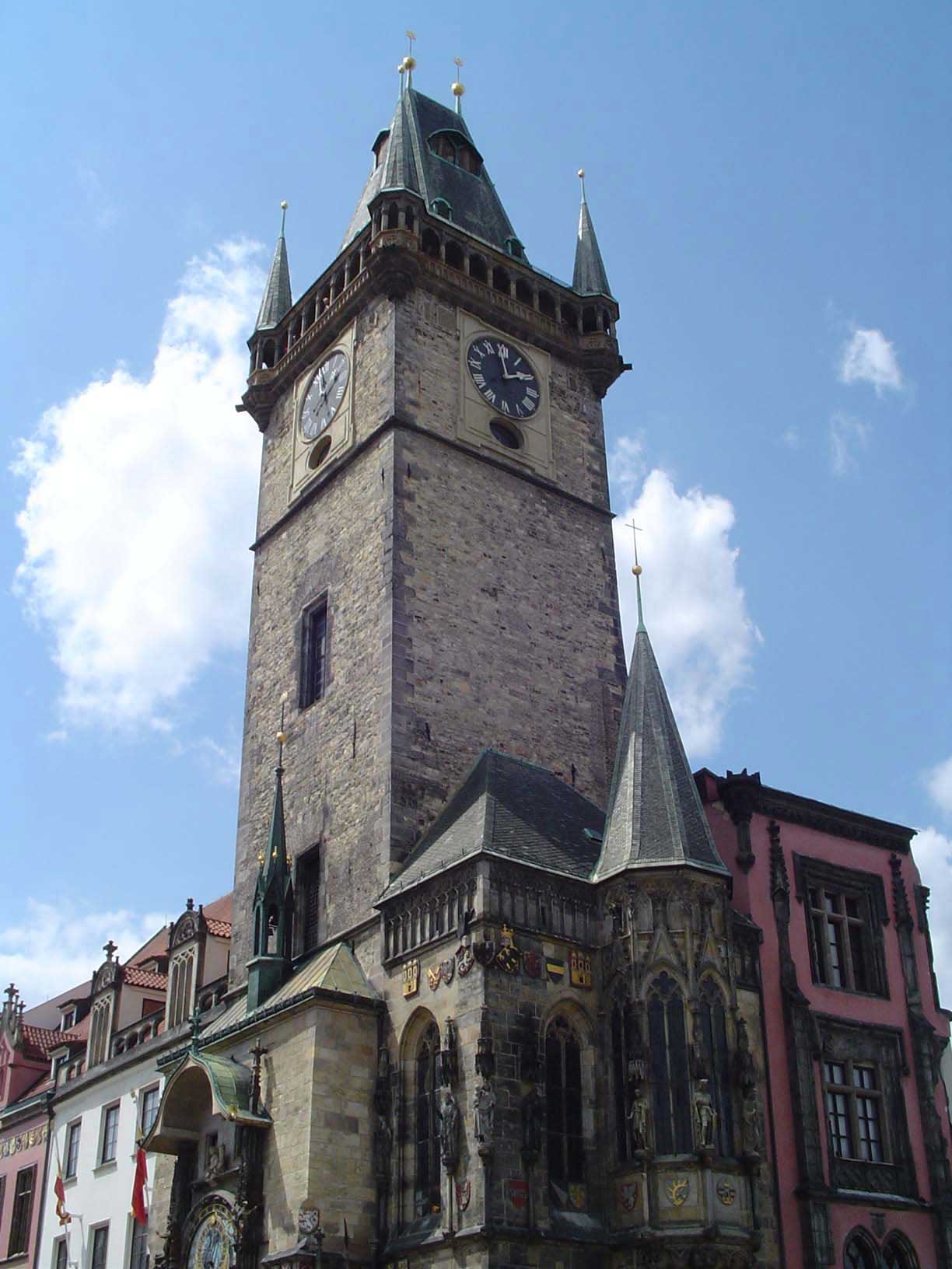 Fonds d'cran Voyages : Europe Rpublique Tchque torre dell'orologio - praga