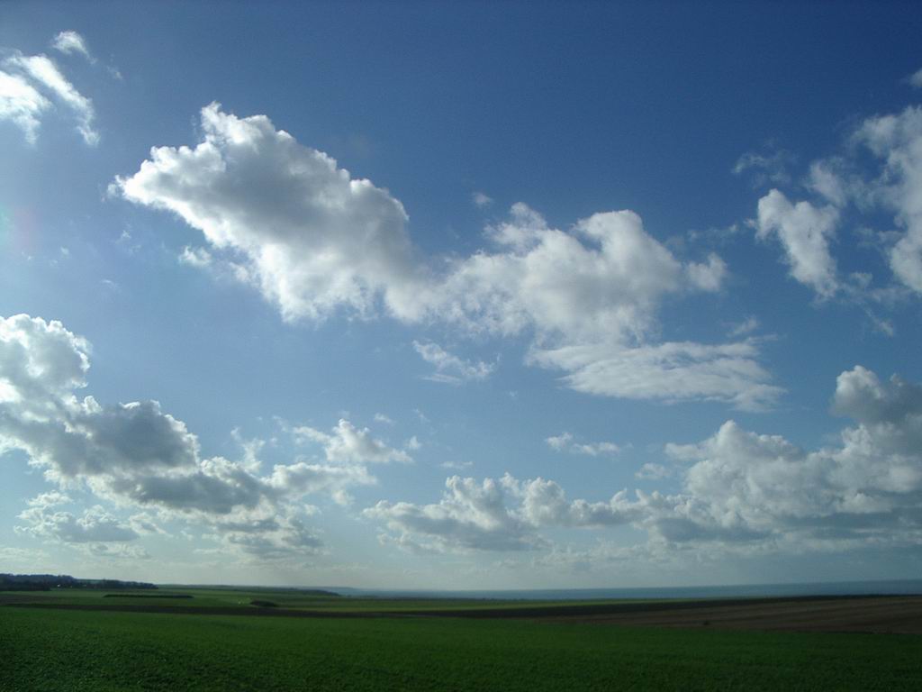 Wallpapers Nature Skies - Clouds Criel sur mer