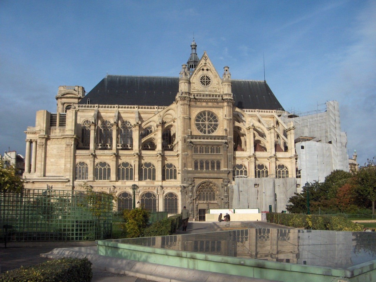 Fonds d'cran Voyages : Europe France > Ile-de-France Paris, Forum des Halles, l'glise St Eustache