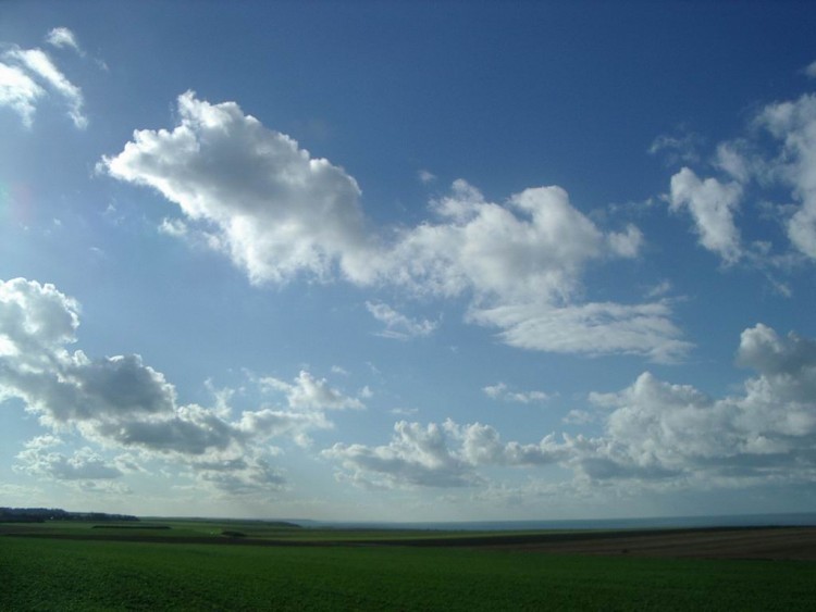 Wallpapers Nature Skies - Clouds Criel sur mer