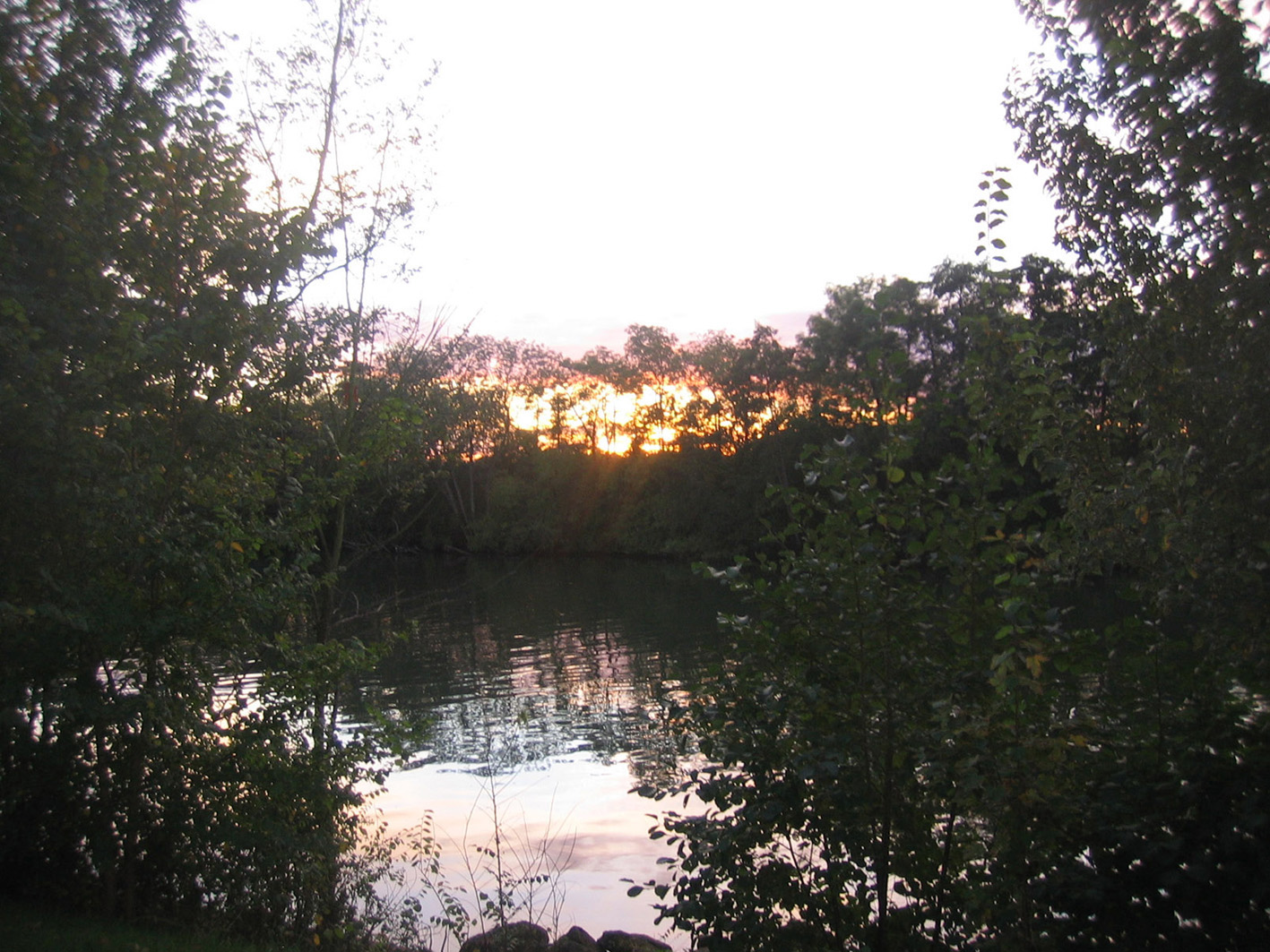 Fonds d'cran Nature Couchers et levers de Soleil Incendie  l'horizon