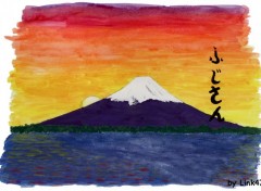 Wallpapers Art - Painting Fujisan