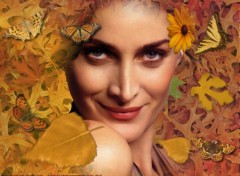 Wallpapers Celebrities Women Autumn Beauty