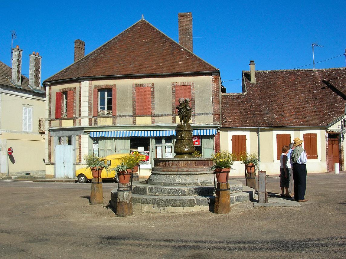 Wallpapers Constructions and architecture Fountains - Water Jets Fontaine d'gleny