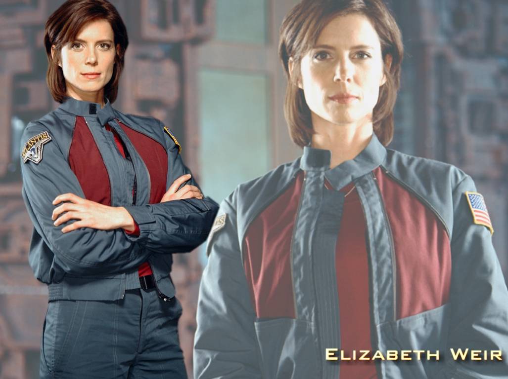 Fonds d'cran Sries TV Stargate Atlantis Elisabeth Weir