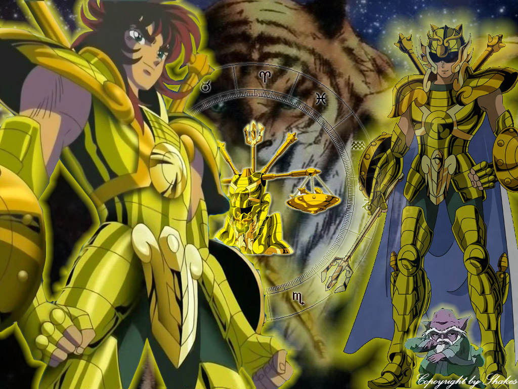 Fonds d'cran Manga Saint Seiya - Les Chevaliers du Zodiaque Chevalier de la Balance