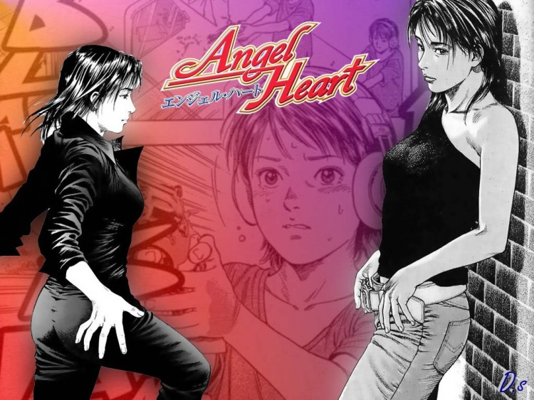 Fonds d'cran Manga Angel Heart Glass Heart