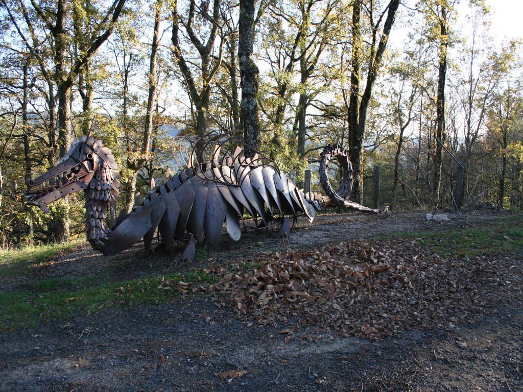 Fonds d'cran Constructions et architecture Dcorations Sculture en fer forg