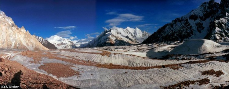 Fonds d'cran Nature Montagnes Baltoro glacier, Concordia looking South, Pakistan