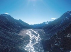 Fonds d'cran Nature A pass between Kangenjunga and Arun