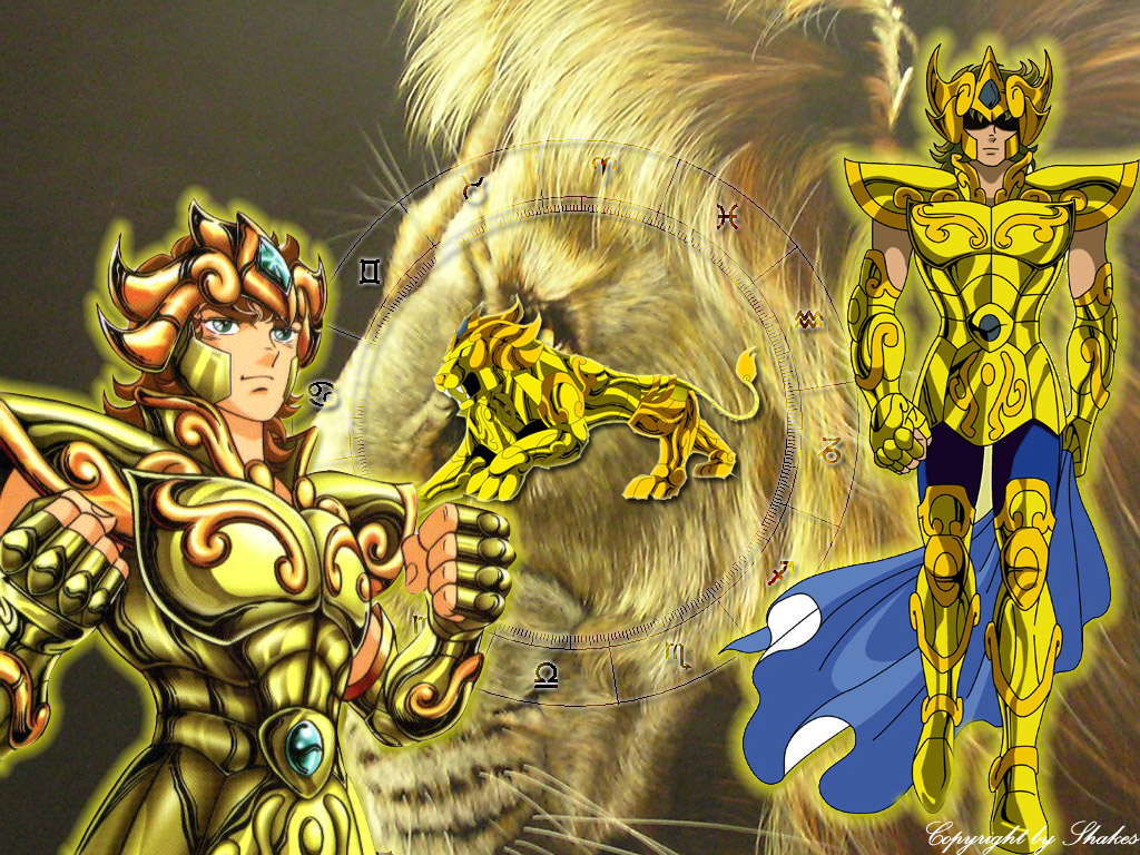 Wallpapers Manga Saint Seiya Chevalier du Lion