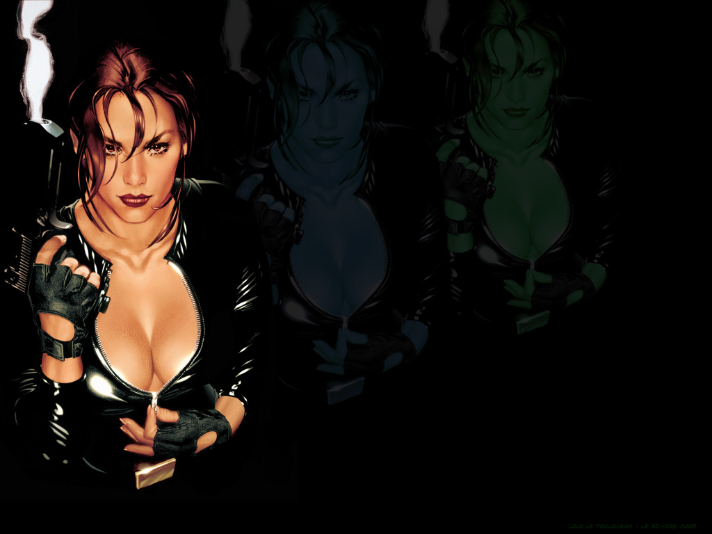 Fonds d'cran Cinma Lara Croft - Tomb Raider TOMB RAIDER WARHOL