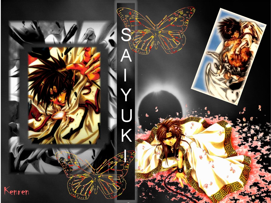 Wallpapers Manga Saiyuki le grand sage celeste son goku